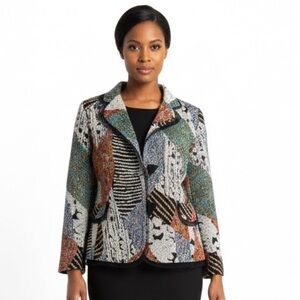 NWOT IC Connie K Blazer with Black Dress